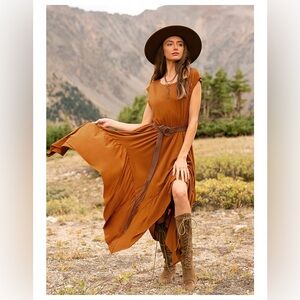 Joyfolie Pilar dress in spice